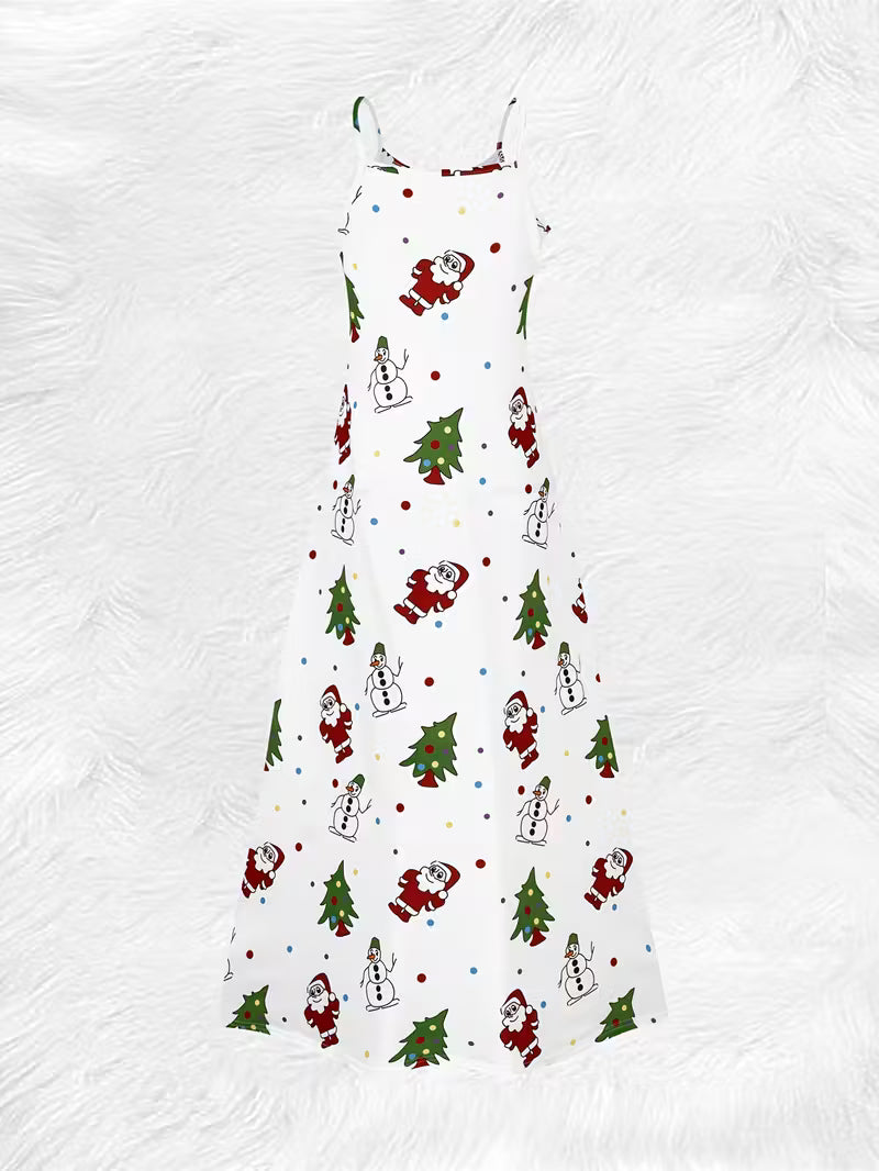 🎄 Kersfees Styl Moulose Rok – Vier die Seisoen in Pragtige, Feeslike Flare!