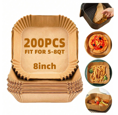 200 Stuk Airfryer papier