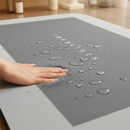 Close-up of mat texture