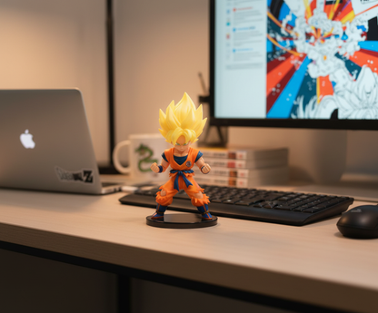 Goku on desk