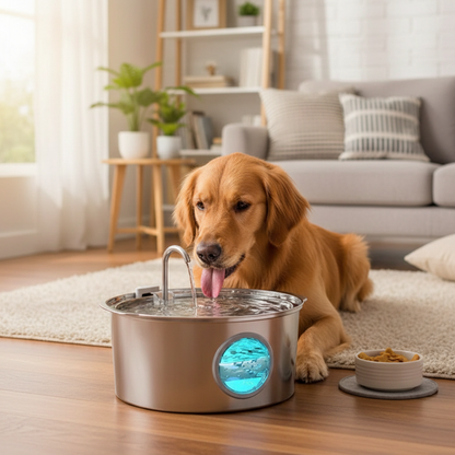 Lifestyle shot with dog