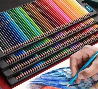 120-Kleur Professionele Kleurpotlode Stel – Vir Studente en Kunstenaar