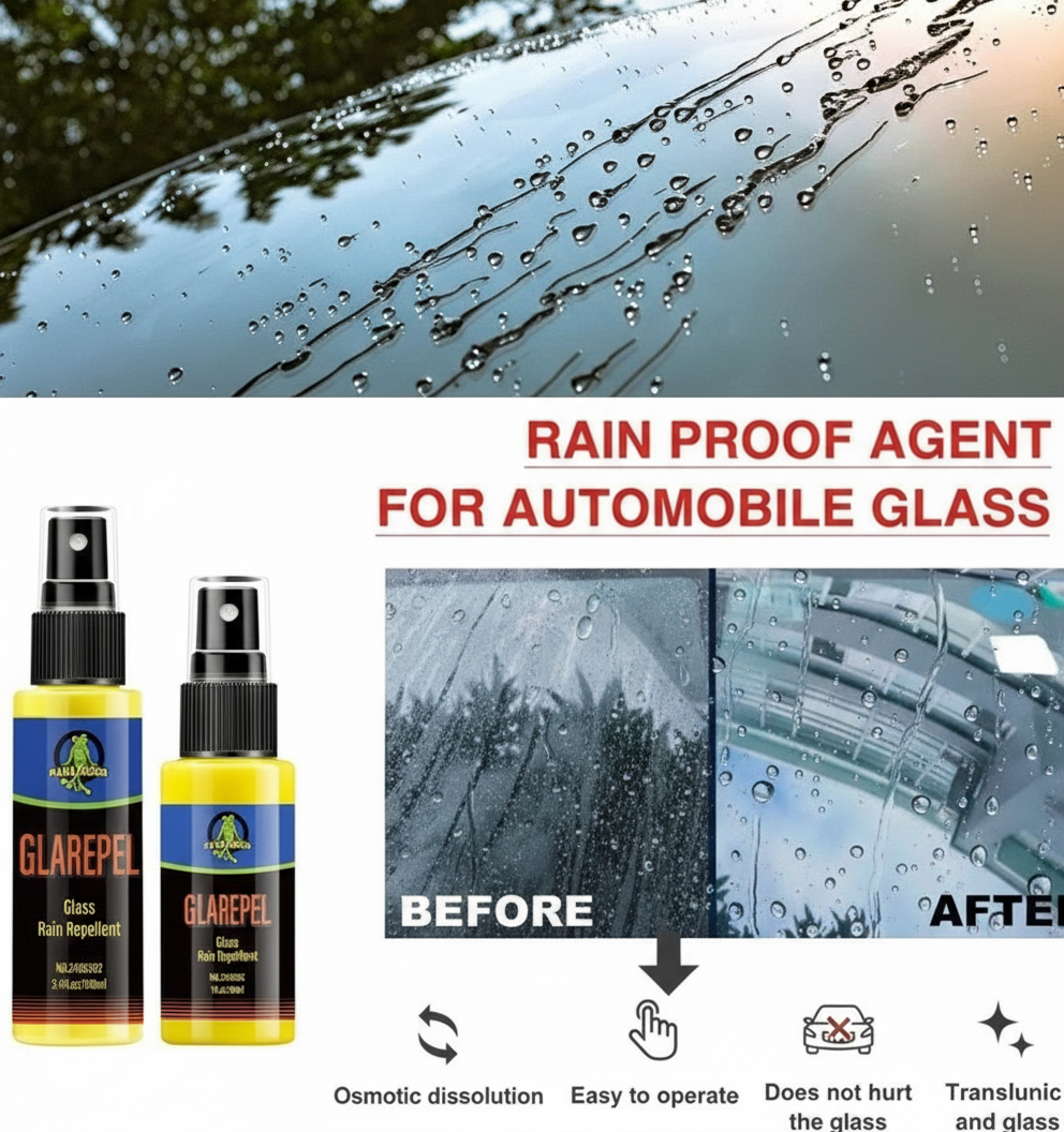 Split view showing treated vs untreated